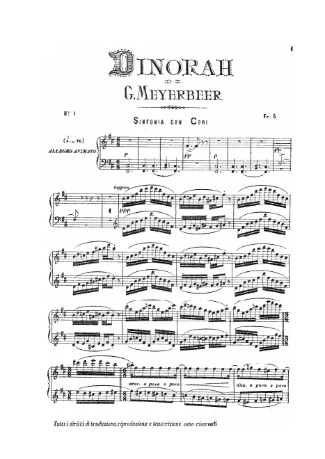 Overture with choruses