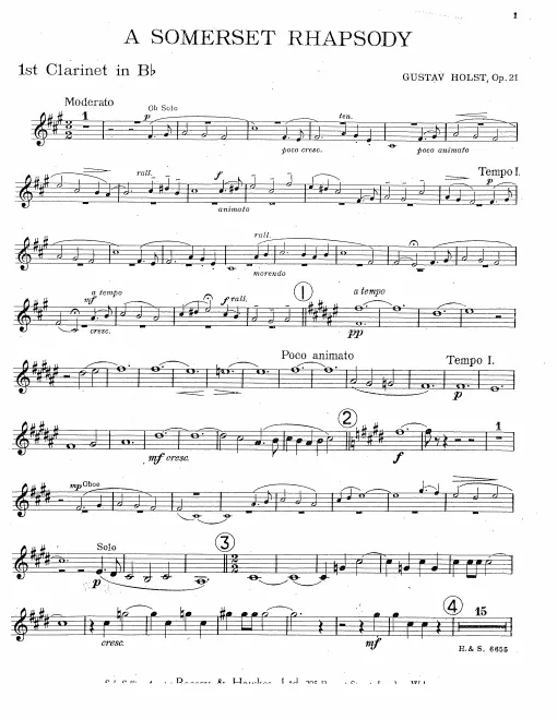Clarinet 1 (B)