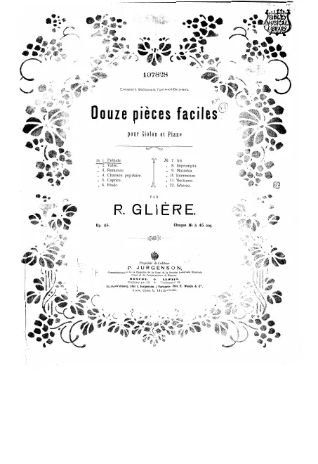 Piano Score