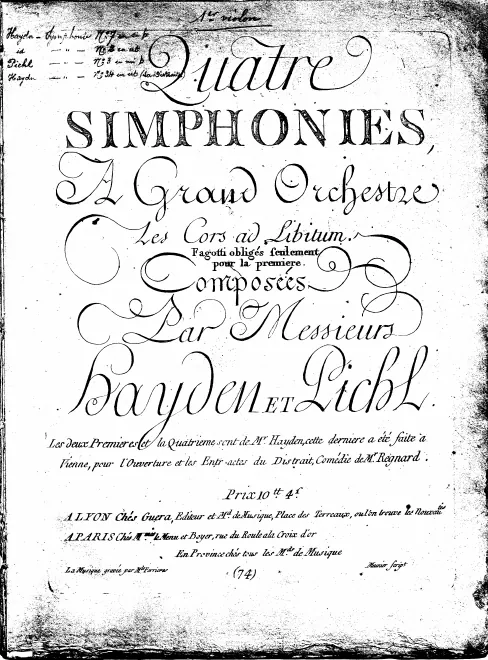 Cover and editor's catalog