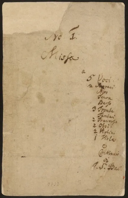 I. Missa (missing pp. 55–56)