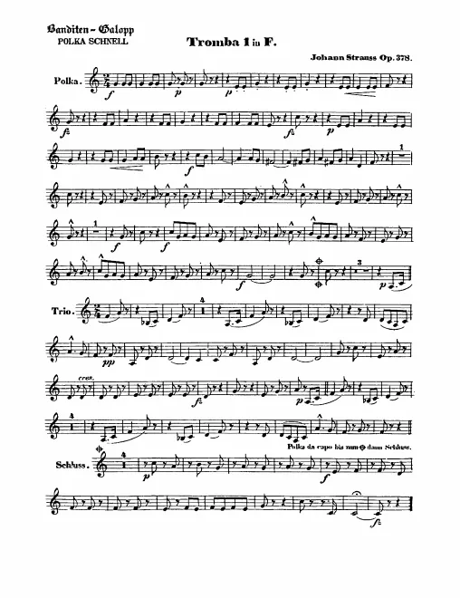 Trumpet 1, 2 (F)