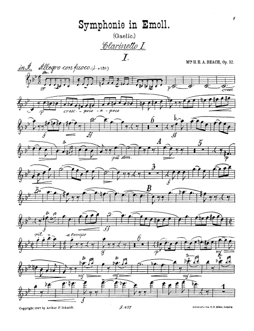 Clarinet 1 (A)