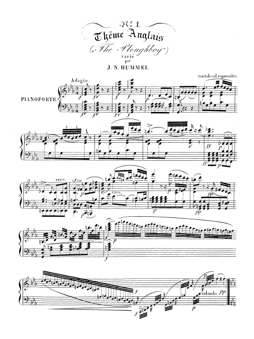 1. Variations on "The Ploughboy"