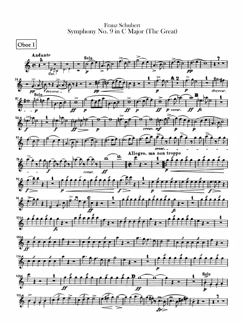 Oboe 1, 2