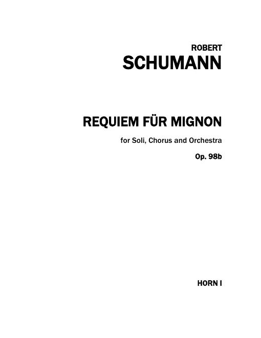 Horn 1, 2 (E)