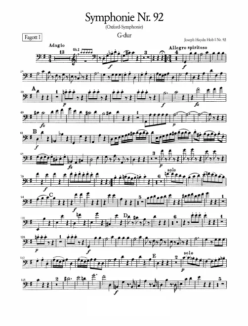 Bassoon 1, 2