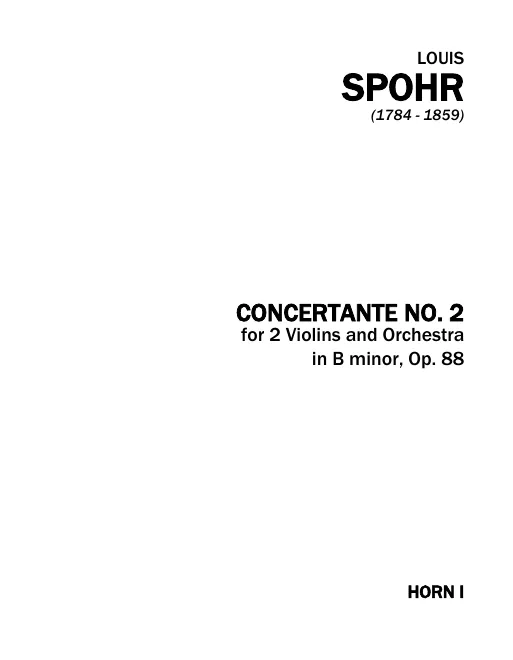 Horn 1, 2, 3, 4 (B/C)