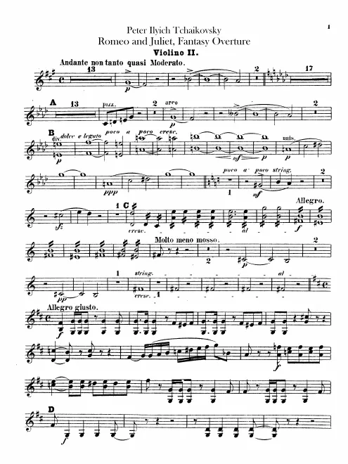 Violins II