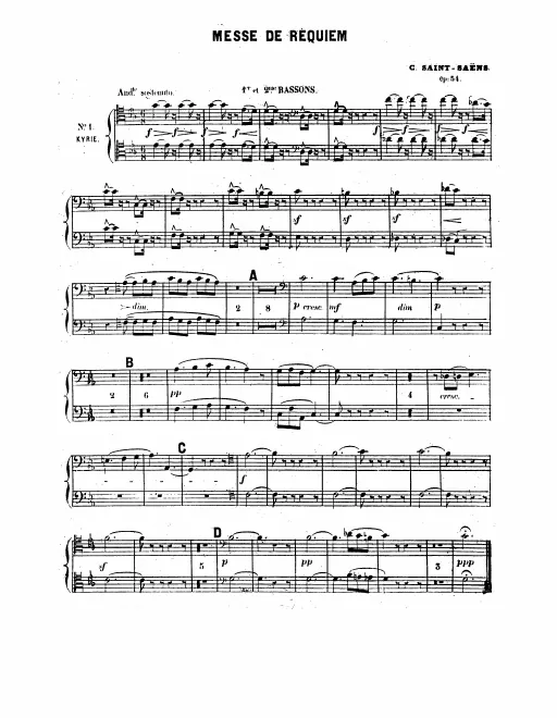 Bassoon 1/2, 3/4