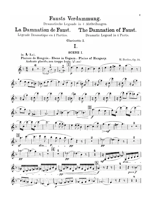 Clarinet 1 (A/B/C)