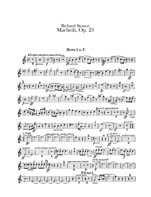 Horn 1 (F)