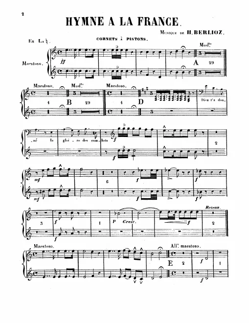 Cornet 1/2 (A)