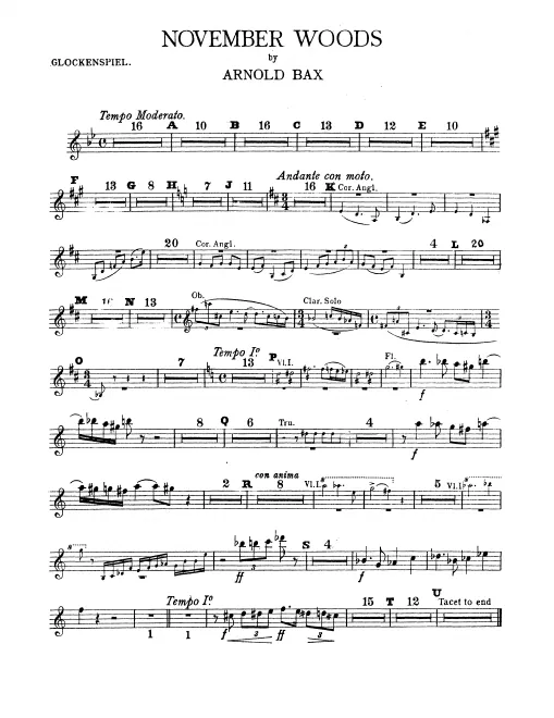 Glockenspiel, Bass Drum/Cymbals