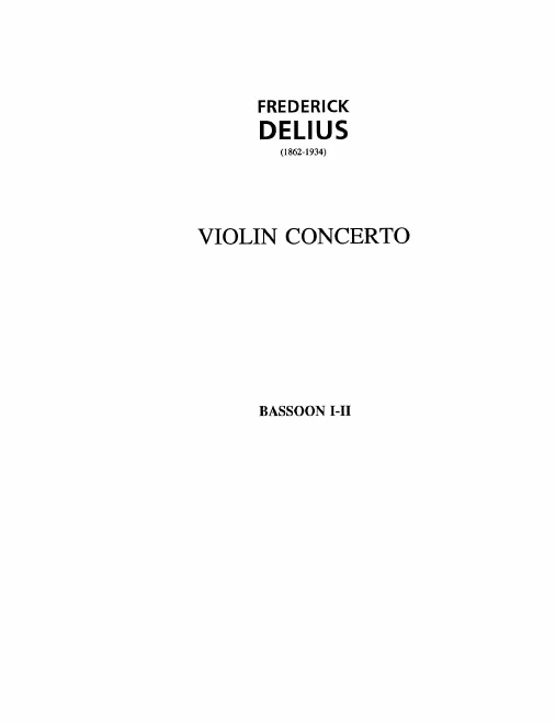 Bassoon 1/2