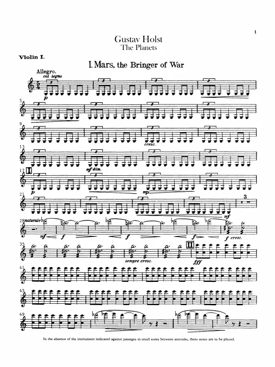 Violins I