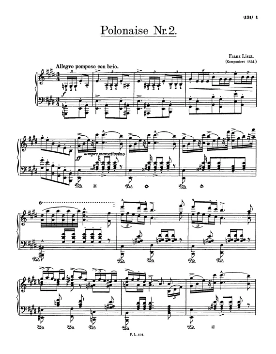 2. Polonaise (S.223/2)