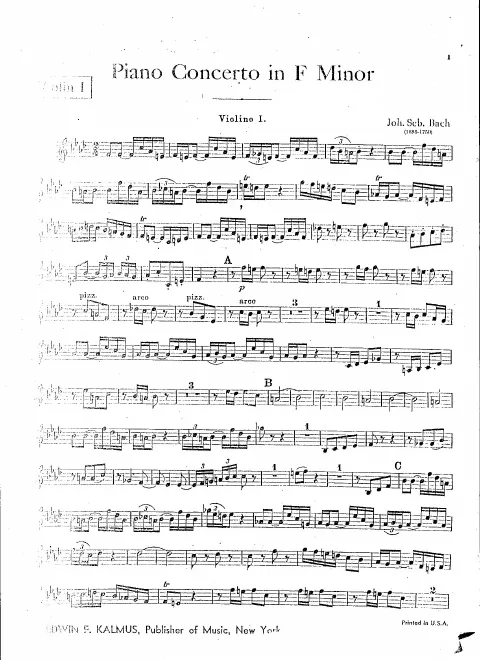 Violins I