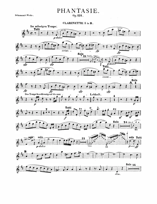 Clarinet 1, 2 (B)