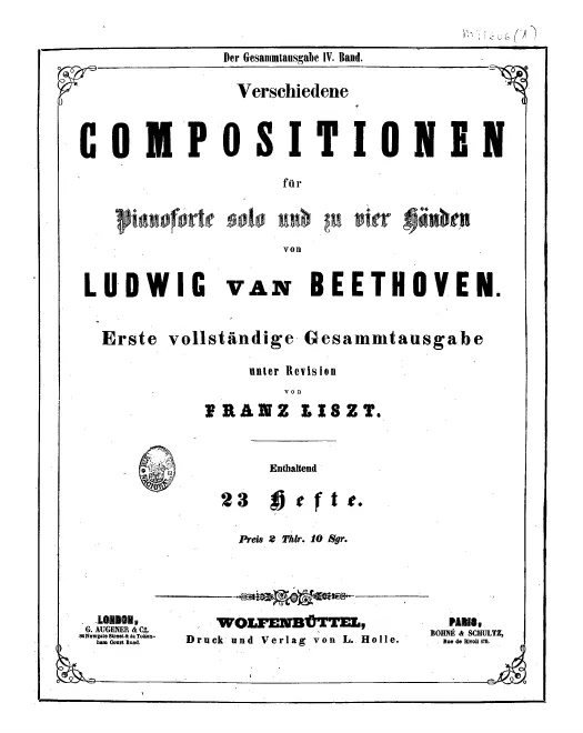 Heft 1. 7 Bagatelles, Op.33