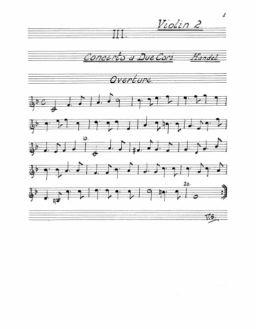 Violins II