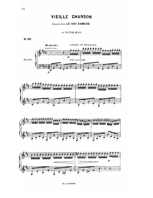 Vieille chanson
