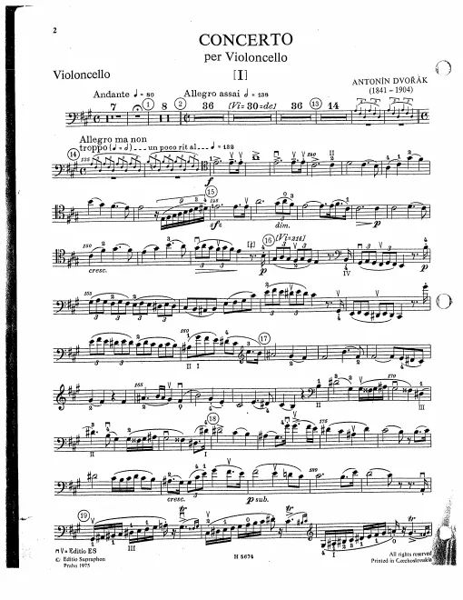 Cello Part