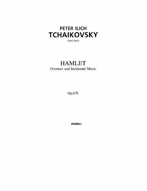 Horn 1, 2 (F)