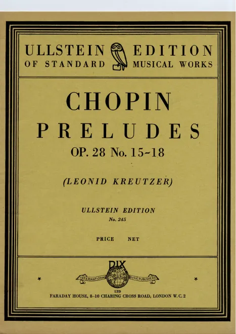 38. Preludes 15-18