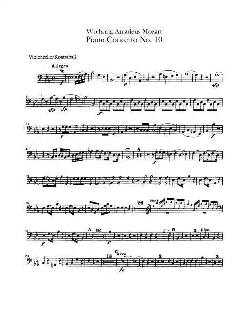 Cellos and Basses