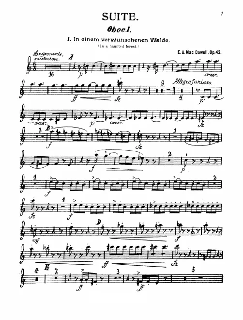 Oboe 1, 2