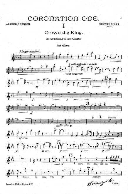 Oboe 1, 2