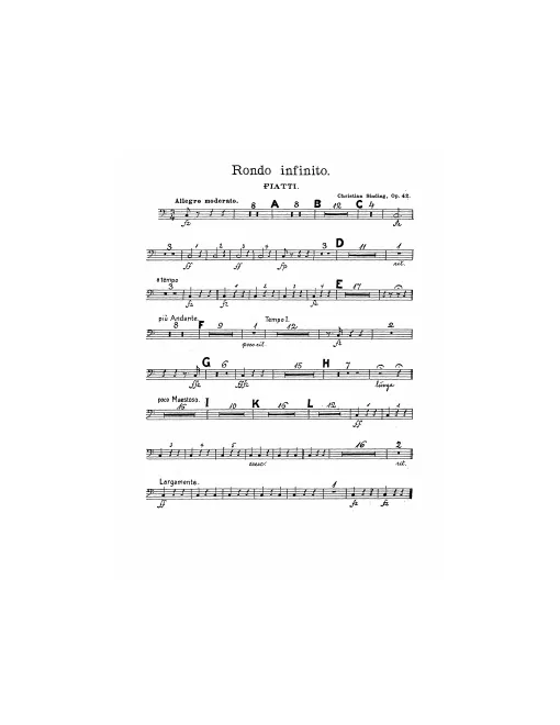 Cymbals, Bass Drum, Snare Drum