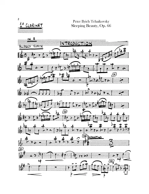 Clarinet 1 (A, B)