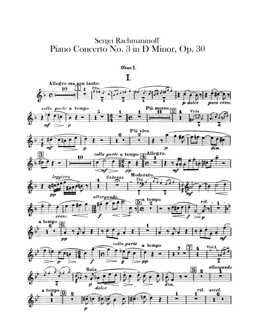 Oboe 1