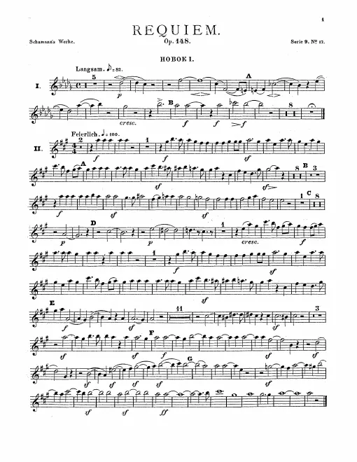 Oboe 1, 2