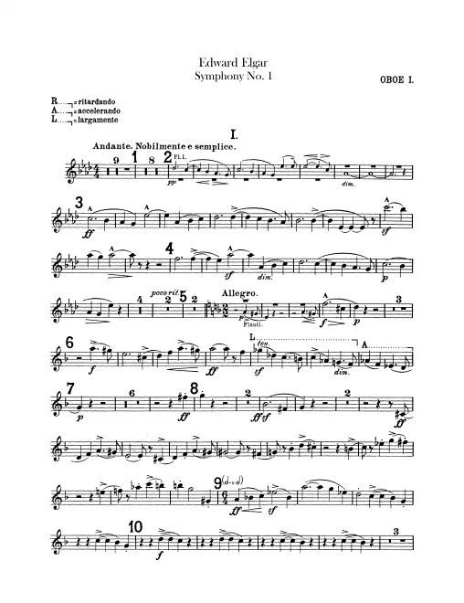 Oboe 1, 2, English Horn