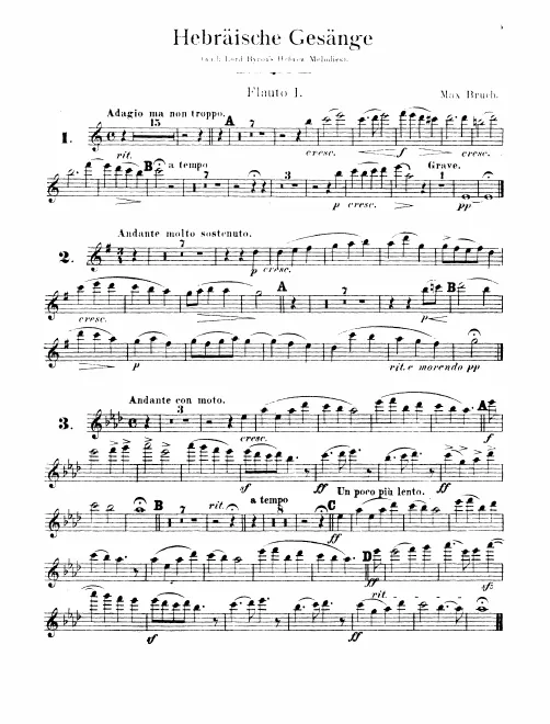Flute 1, 2