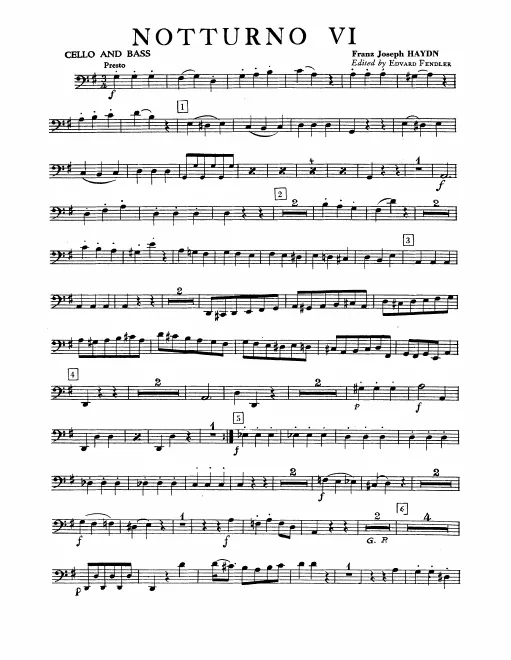 Cellos/Basses
