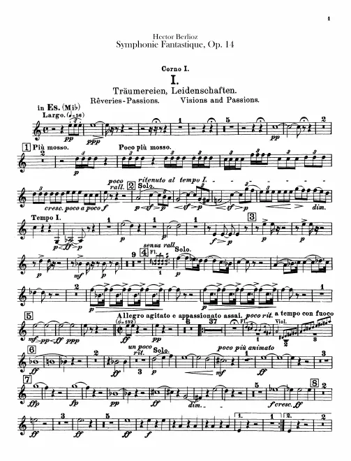 Horn 1 (E/E/F/B)