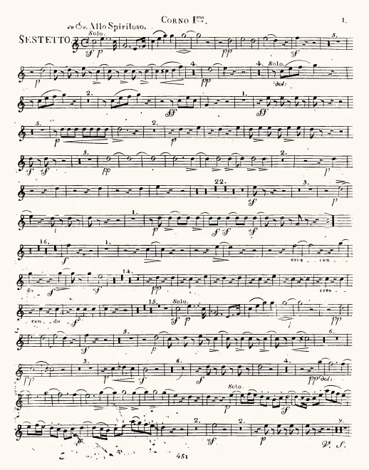 Horn 1 (in Eb)