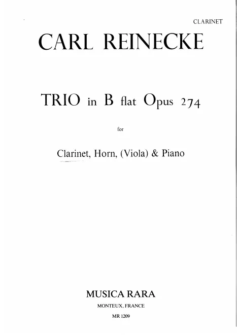 Clarinet in B