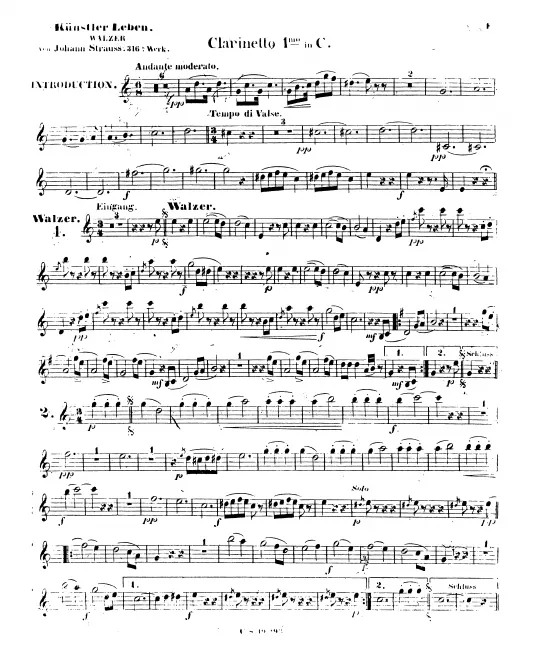 Clarinet 1 (in C)