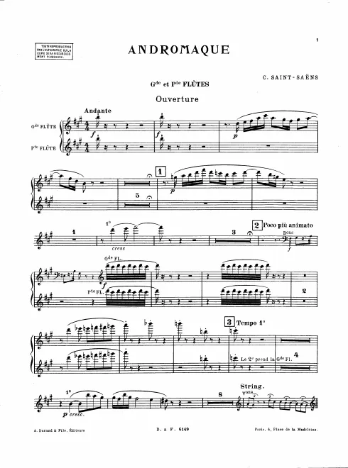 Flute 1/2 (also Piccolo)