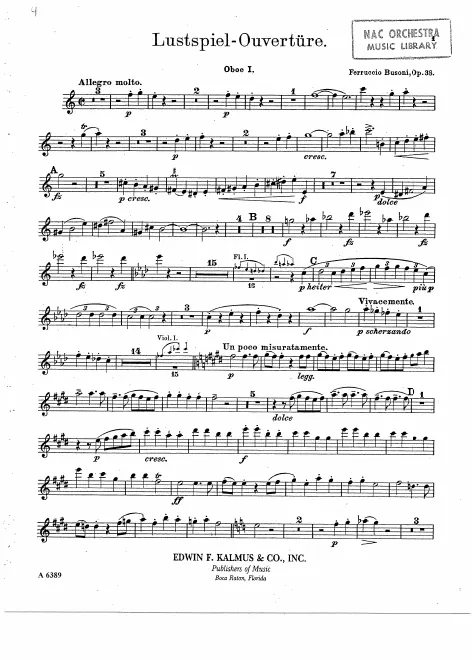 Oboe 1, 2