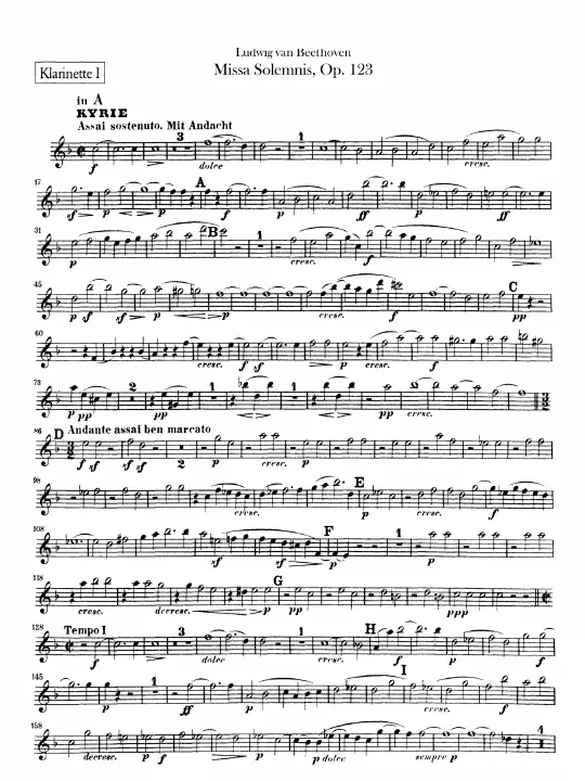 Clarinet 1, 2 (A/C/B)