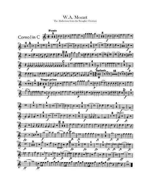 Horn 1, 2 (C)
