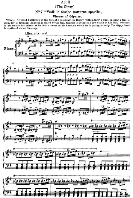 7. Chorus of Gypsies: Chi del gitano