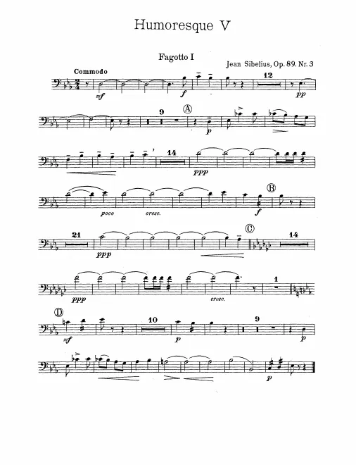 Bassoon 1, 2