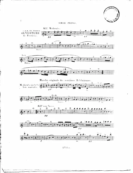 Oboe 1, 2